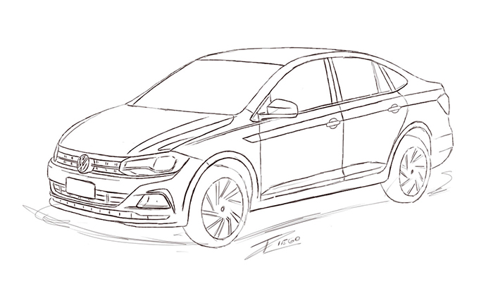 Volkswagen Virtus - новый Polo седан